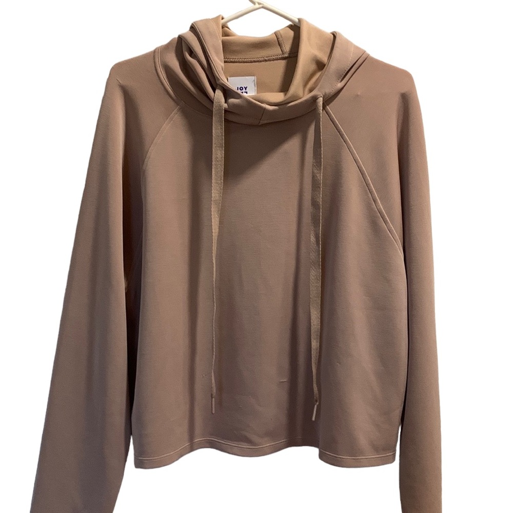 JoyLab Tan Hoodie Size Medium